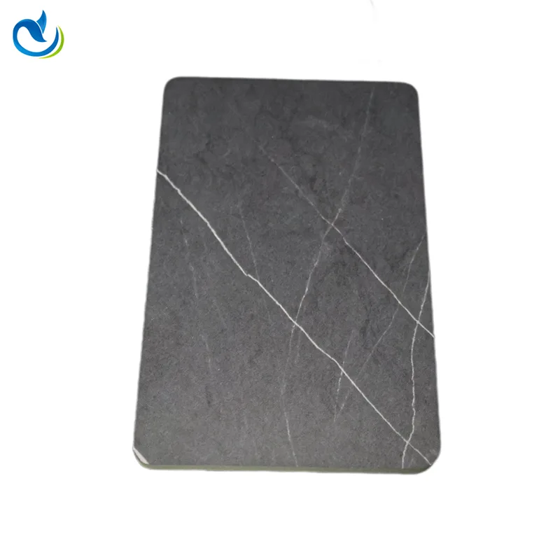 Folhas de parede de carvão de bambu de PVC