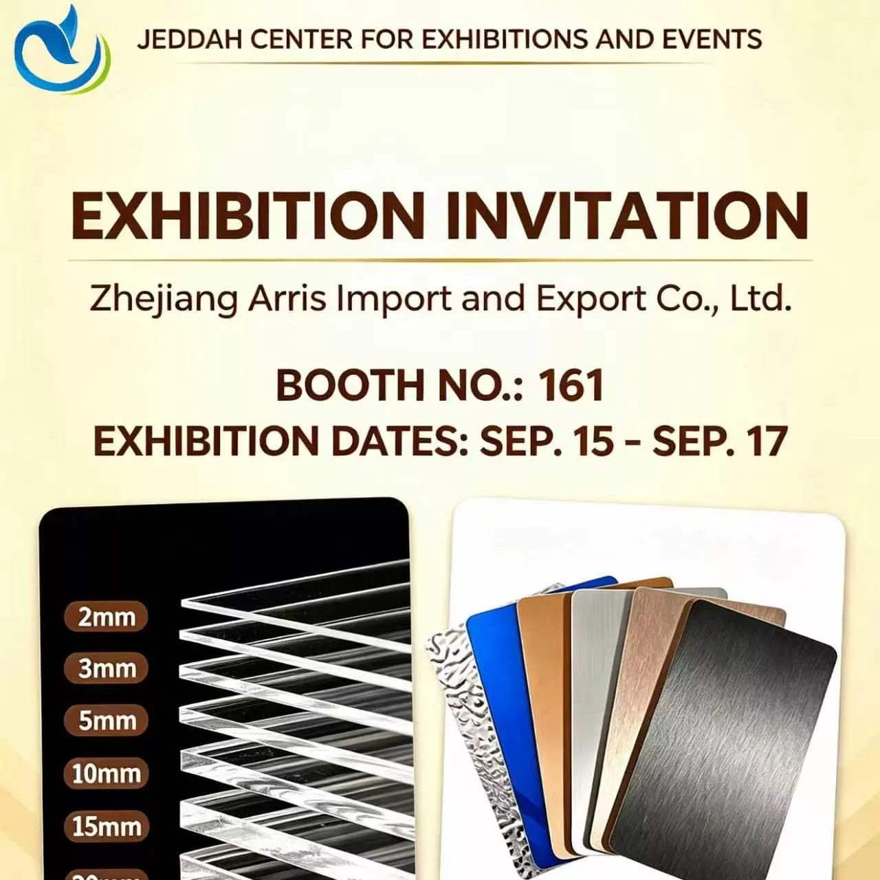 Estamos expondo em Jeddah!