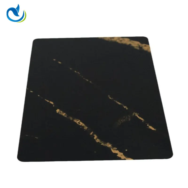 Painéis de parede à prova d'água de mármore UV PVC UV