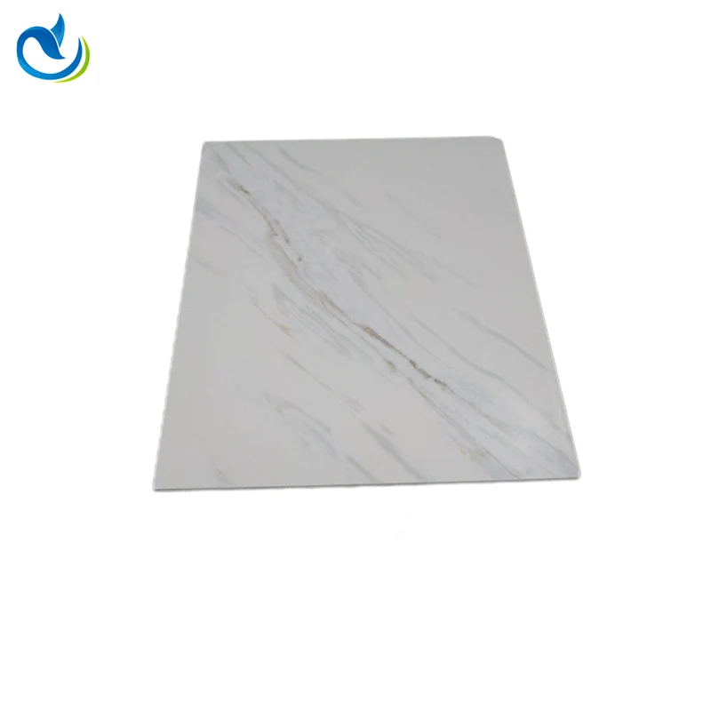 Folha de parede de mármore de PVC UV